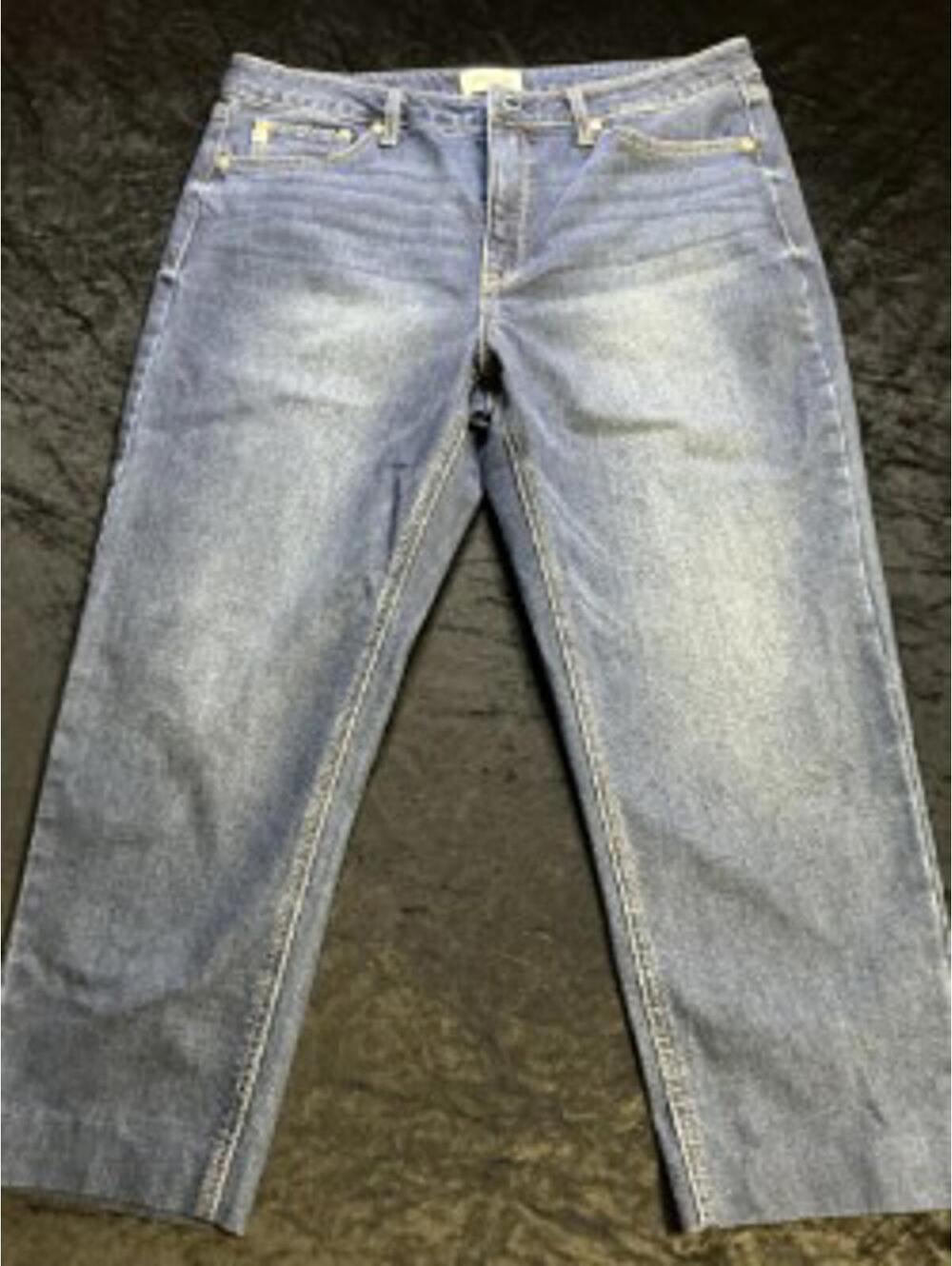 Seven7 Women's Blue Denim Jeans 14